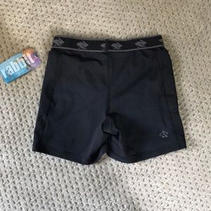 Rabbit Spandex Black Shorts